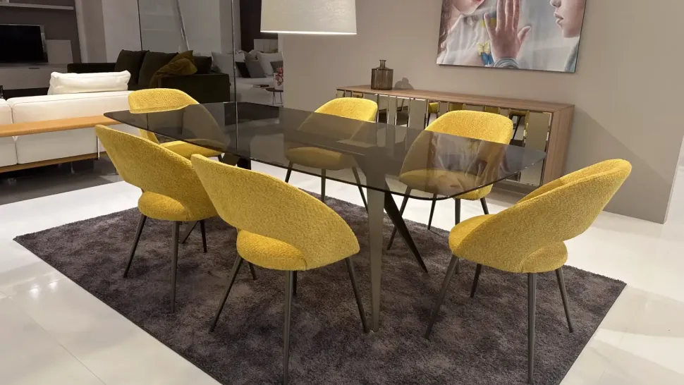 Tavolo sagomato Margot Zamagna scontato del 31%