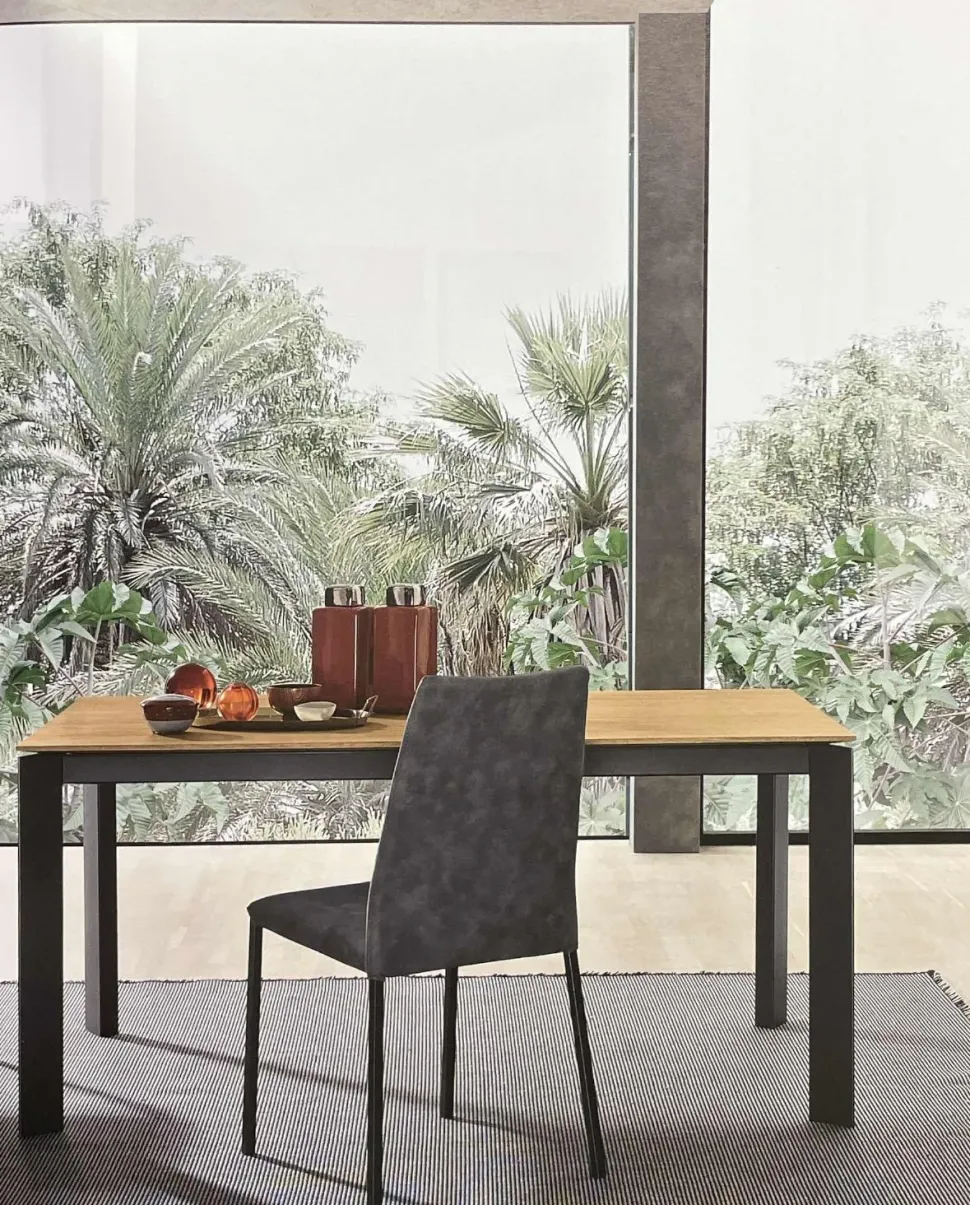 Tavolo Sharp Fgf mobili in legno Rettangolare allungabile