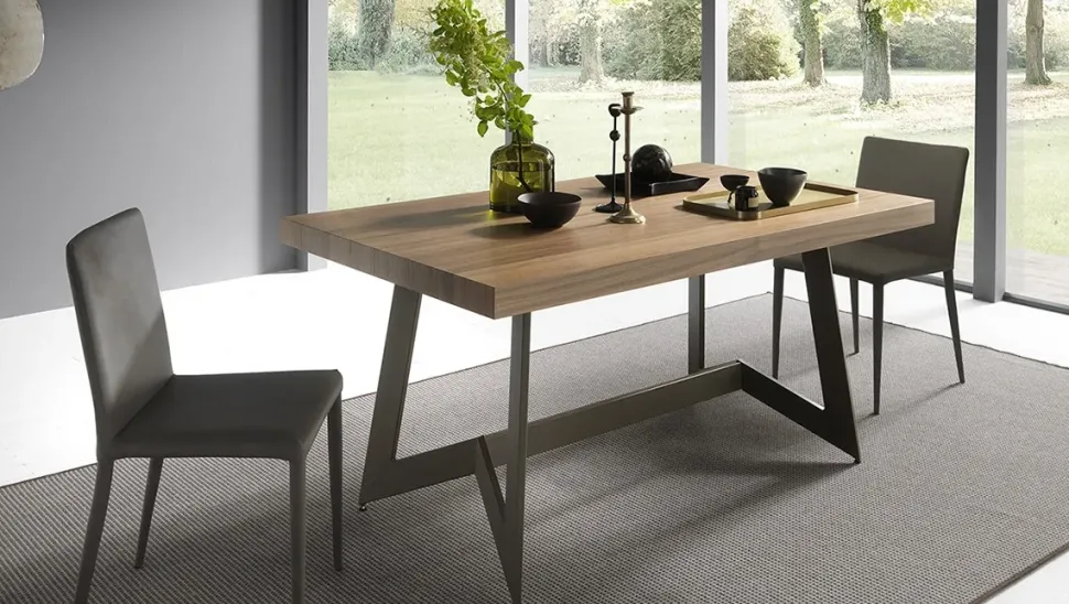 Tavolo Sipario Altacom in laminato Rettangolare allungabile scontato 40%