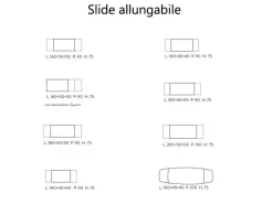 Tavolo Slide Zamagna in laminato Allungabile scontato 30%