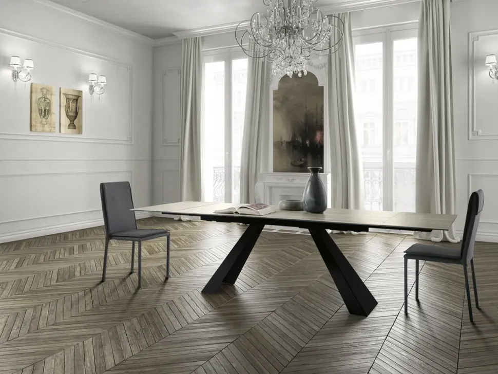 Tavolo Slide Zamagna in laminato Allungabile scontato 30%