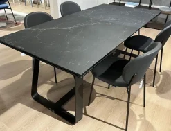 Tavolo Sunshine cs4128-r200 Calligaris in ceramica Rettangolare allungabile