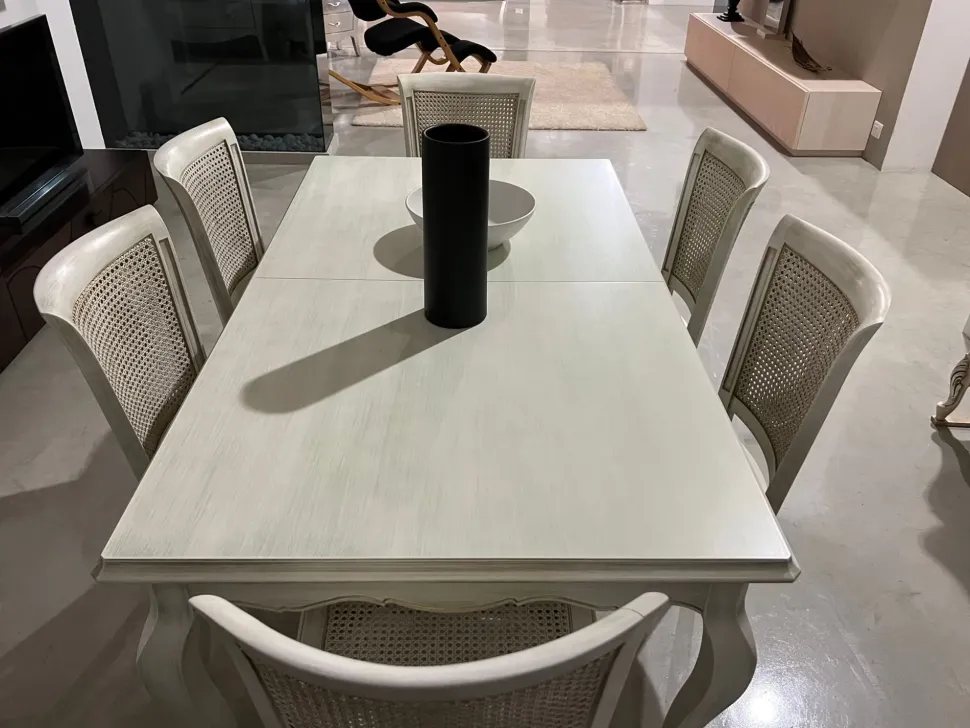 Tavolo Tavolo 16211 Artigianale in legno Allungabile