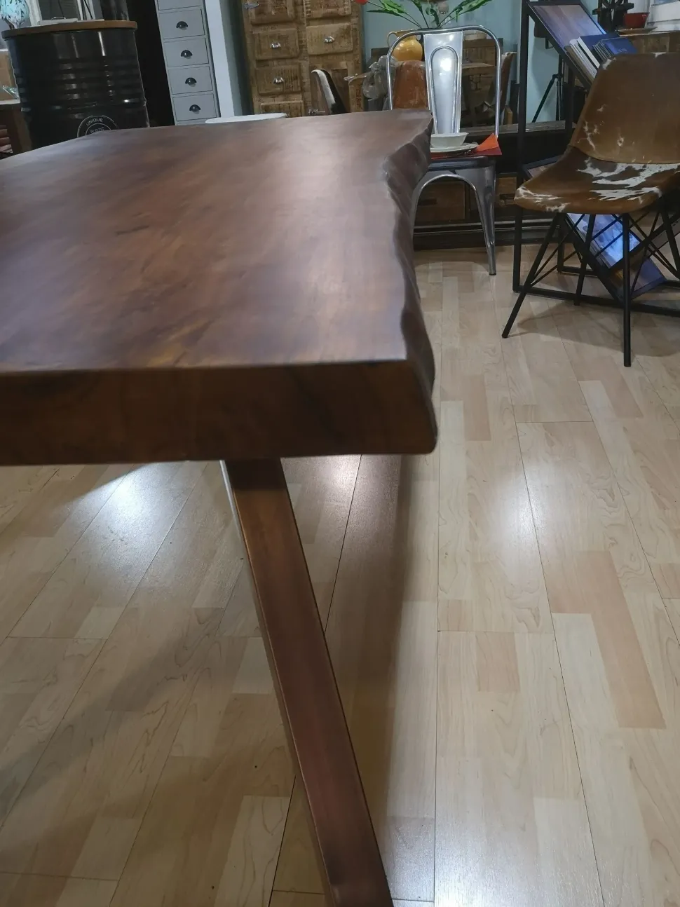 Tavolo Tavolo allungabile il legno design vintage Outlet etnico in legno Allungabile