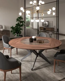 Tavolo Tavolo con vassoio girevole maxi  Md work in OFFERTA OUTLET