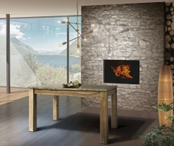 Tavolo Tavolo davos allungabile  Outlet etnico in OFFERTA OUTLET