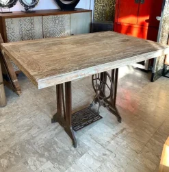 Tavolo Tavolo fisso teak kecil 120 cm  Outlet etnico in OFFERTA OUTLET -33%