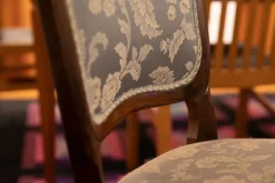 Tavolo Tavolo fratino legno antico massello noce + n. 4 sedie  Artigianale a prezzo ribassato