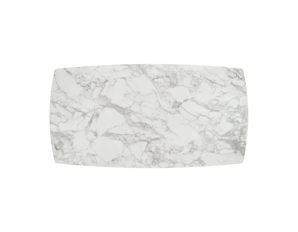 Tavolo Tavolo in ceramica bianco arabesco Mobilificio bellutti in OFFERTA OUTLET -42%