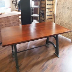 Tavolo Tavolo  industrial allungabile  di Outlet etnico scontato del 50%