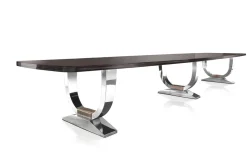 Tavolo Tavolo luxury 6 metri modello principato di monaco  Md work in OFFERTA OUTLET -31%