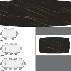 Tavolo Tavolo modello golden Mobilificio bellutti a prezzo scontato