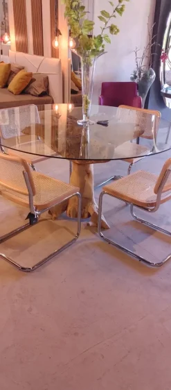 Tavolo Tavolo radice di Artigianale scontato del 40%