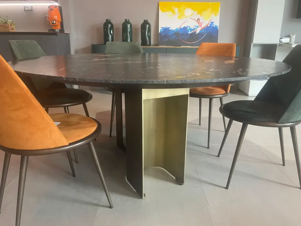 Tavolo Tavolo rotondo mirage Cantori in OFFERTA OUTLET -40%