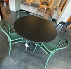 Tavolo Tavolo tondo gambe metallo Zr a prezzo scontato