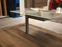 Tavolo vetro Reflex Asso di quadri in offerta outlet!