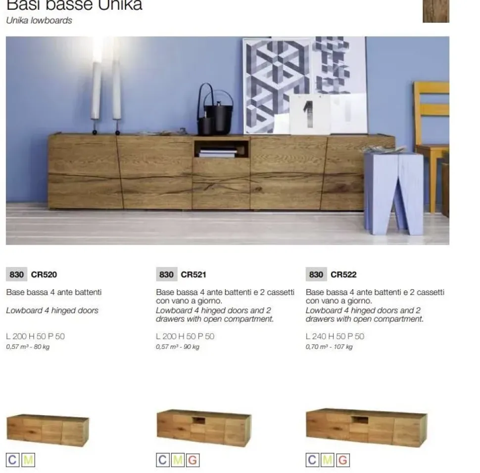 Unika b di Devina Nais: Madia moderna in Offerta Outlet.