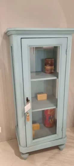 Vetrinetta Cristalliera abete Mirandola nicola e cristano in legno in Offerta Outlet