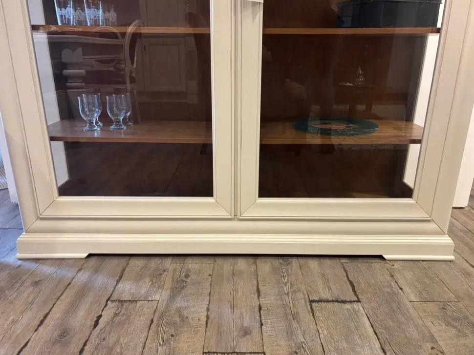 Vetrinetta Cristalliera di Dialma brown a prezzo Outlet