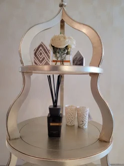 Vetrinetta Etagère Grande arredo in legno a prezzo scontato