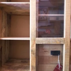 Vetrinetta Mobile vetrina scorrevole jupiter di Outlet etnico in Offerta Outlet