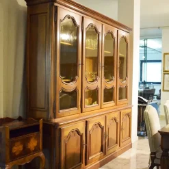 Vetrinetta Noce classica artigianale, sconto imperdibile!