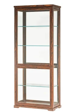 Vetrinetta Vetriera Halifax in legno a prezzo Outlet