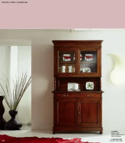 Vetrinetta Vetrina 2 ante Parlani in stile classico con forte sconto