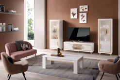 Vetrinetta Vetrina 2 ante gold di Artigianale in Offerta Outlet