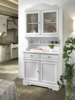 Vetrinetta Vetrina country scontata del 33% Artigianale in stile classico a prezzo ribassato