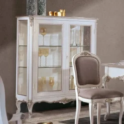 Vetrinetta Vetrina mod.francoise in promo-sconto del 50% stile classico Vetrina mod.francoise in promo-sconto del 50% di Artigianale in Offerta Outlet