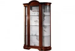 Vetrinetta Vetrina sagomata in legno in promo-sconto del 50% stile classico Vetrina sagomata in legno in promo-sconto del 50% di Artigiani veneti in offerta